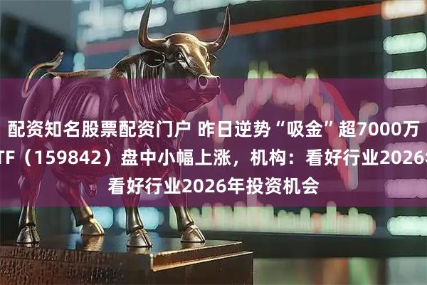 配资知名股票配资门户 昨日逆势“吸金”超7000万元，券商ETF（159842）盘中小幅上涨，机构：看好行业2026年投资机会